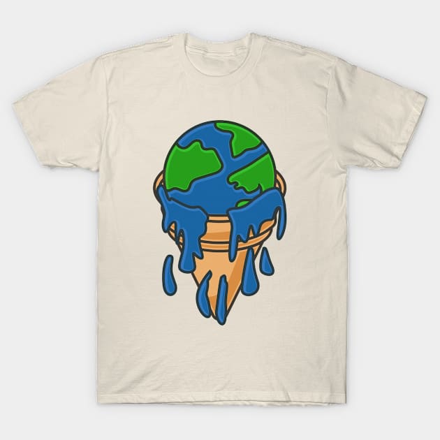 Earth Day T-Shirt by crissbahari